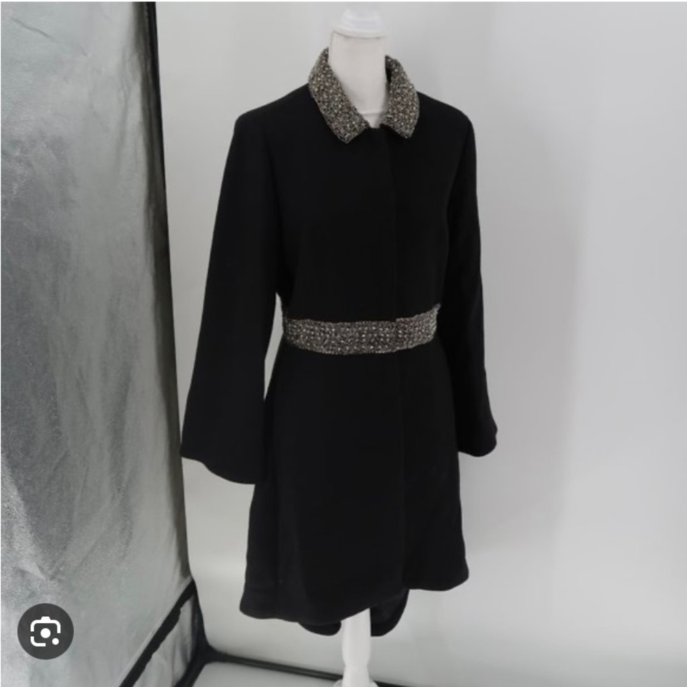 Venus Embellished Overcoat